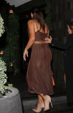 PALOMA JIMENEZ Out for Dinner at Catch Steak in West Hollywood 09/08/2023