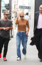 PAMELA ANDERSON Out and About in Paris 09/28/2023