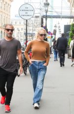 PAMELA ANDERSON Out and About in Paris 09/28/2023