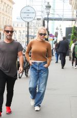 PAMELA ANDERSON Out and About in Paris 09/28/2023