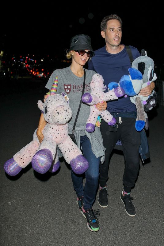 PARIS HILTON and Carter Reum Arrives at Malibu Chili Cook-Off 09/02/2023