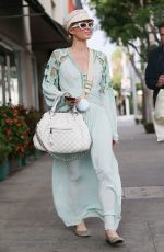 PARIS HILTON and Carter Reum Out for Shopping and Dinner at Il Pastaio in Los Angeles 09/16/2023