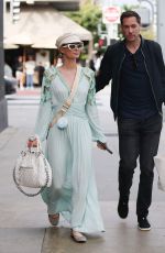 PARIS HILTON and Carter Reum Out for Shopping and Dinner at Il Pastaio in Los Angeles 09/16/2023