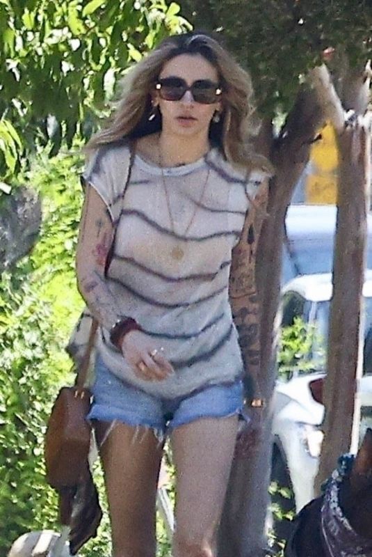 PARIS JACKSON Leaves a Church in Studio City 09/09/2023