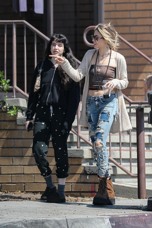 PARIS JACKSON Out with a Friend in Los Angeles 09/25/2023