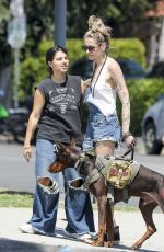 PARIS JACKSON Out with Her Dog and a Friend in Los Angeles 09/10/2023