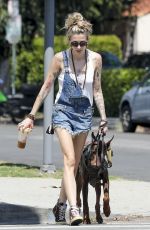 PARIS JACKSON Out with Her Dog and a Friend in Los Angeles 09/10/2023