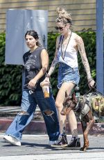 PARIS JACKSON Out with Her Dog and a Friend in Los Angeles 09/10/2023