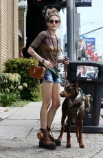 PARIS JACKSON Out with Her Dog in West Hollywood 09/03/2023