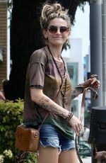 PARIS JACKSON Out with Her Dog in West Hollywood 09/03/2023
