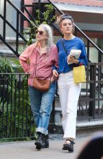 PATTI and JESSE PARIS SMITH Out on Labor Day Weekend in New York 09/03/2023
