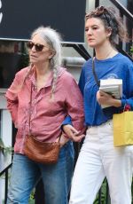 PATTI and JESSE PARIS SMITH Out on Labor Day Weekend in New York 09/03/2023