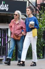 PATTI and JESSE PARIS SMITH Out on Labor Day Weekend in New York 09/03/2023