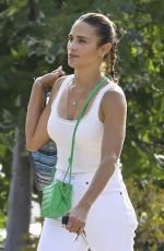 PAULA PATTON Leaves Whole Foods Market in Malibu 09/05/2023