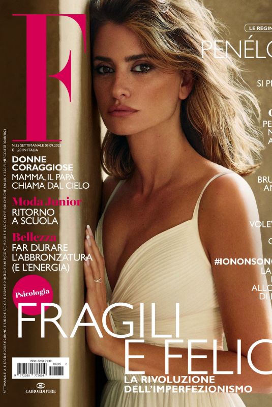 PENELOPE CRUZ in F Magazine, September 2023