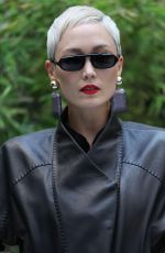 POM KLEMENTIEFF at Giorgio Armani SS24 Fashion Show in Milan 09/24/2023