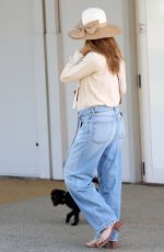 Pregnant ANNABELLE BELMONDO Leaves Marco Polo Airport in Venice 09/04/2023