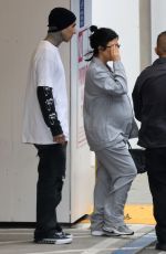 Pregnant KOURTNEY KARDASHIAN and Travis Barker Leaves a Hospital in Los Angeles 09/02/2023