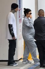 Pregnant KOURTNEY KARDASHIAN and Travis Barker Leaves a Hospital in Los Angeles 09/02/2023