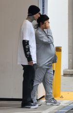 Pregnant KOURTNEY KARDASHIAN and Travis Barker Leaves a Hospital in Los Angeles 09/02/2023