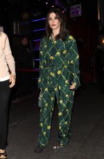 RACHEL WEISZ Leaves Burberry Afterparty at London Fashion Week 09/18/2023