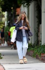 REBECCA GAYHEART Out Shopping on Melrose Place in Los Angeles 09/20/2023
