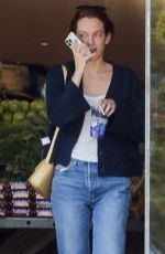 RILEY KEOUGH Out for Smoothie at Erewhon Market in Los Angeles 09/20/2023