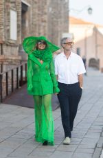 RITA ORA and  Taika Waititi Out in Venice 09/07/2023