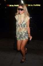 RITA ORA Arrives at Greenwich Hotel in New York 09/10/2023