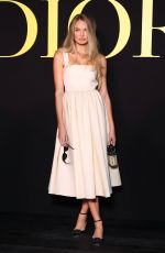 ROMEE STRIJD at Dior Fashion Show at Paris Fashion Week 09/26/2023