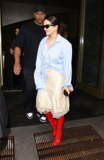 ROSALIA Leaves Her Hotel at Milan Fashion Week 09/22/2023