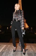ROSE at Saint Laurent Womenswear Spring/summer 2024 Show at Paris Fashion Week 09/26/2023