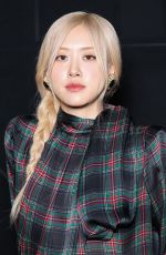 ROSE at Saint Laurent Womenswear Spring/summer 2024 Show at Paris Fashion Week 09/26/2023