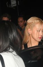 ROSE Leaves Electric Lady Studios in New York 09/08/2023