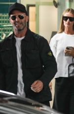ROSIE HUNTINGTON-WHITELEY and Jason Statham Out in Beverly Hills 09/08/2023