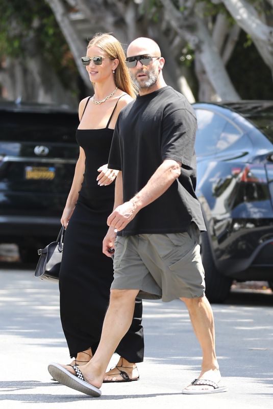 ROSIE HUNTINGTON-WHITELEY and Jason Statham Out in Los Angeles 09/09/2023