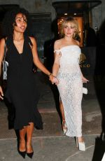 SABRINA CARPENTER Arrives at Restaurant La Maison Du Caviar in Paris 09/29/2023