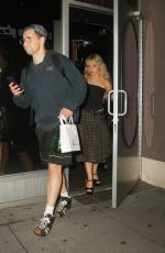 SABRINA CARPENTER Leaves Electric Lady Studios in New York 09/08/2023
