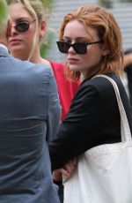 SADIE SINK Arrives at Venice Airport 09/04/2023