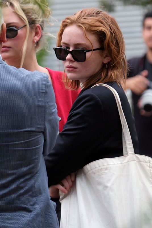 SADIE SINK Arrives at Venice Airport 09/04/2023