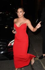 SAFFRON BARKER Leaves Who Cares Wins Awards in London 09/19/2023