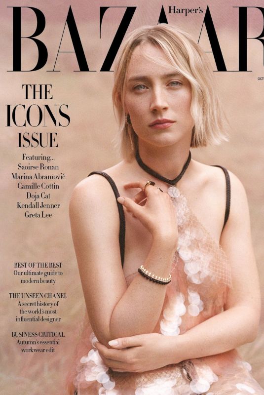 SAOIRSE RONAN for Harper’s Bazaar UK, October 2023