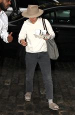 SARA GILBERT Arrives at Her Hotel in New York 09/09/2023