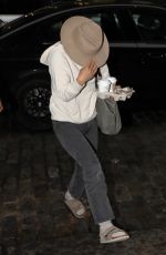 SARA GILBERT Arrives at Her Hotel in New York 09/09/2023