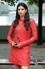 SARA SAMPAIO at Prabal Gurung Fashion Show at NYFW in New York 09/08/2023