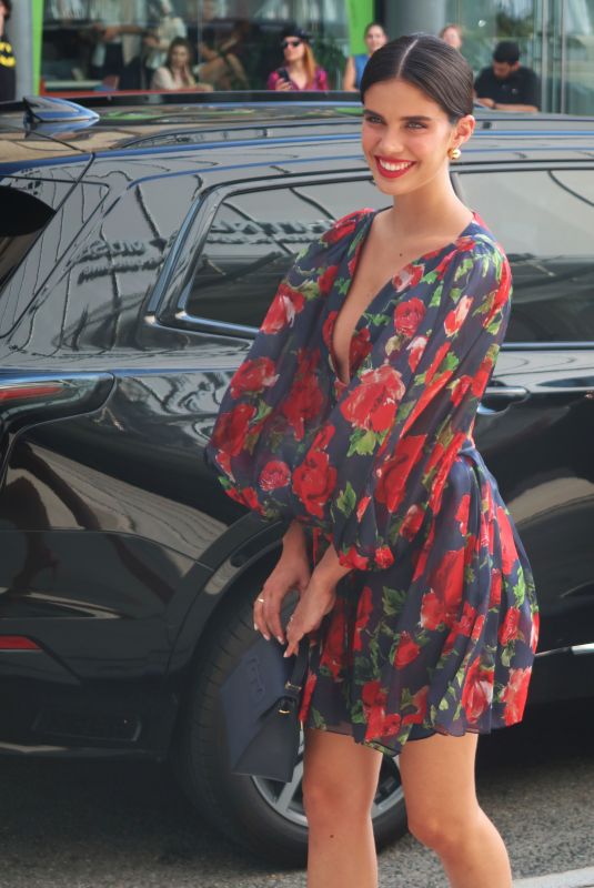 SARA SAMPAIO Out at  New York Fashion Week 09/13/2023