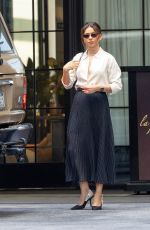 SARAH HYLAND Arrives for Early Dinner Date at LA Peer Hotel in West Hollywood 09/28/2023