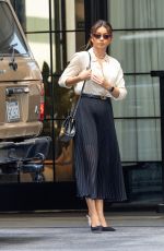 SARAH HYLAND Arrives for Early Dinner Date at LA Peer Hotel in West Hollywood 09/28/2023