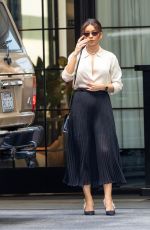 SARAH HYLAND Arrives for Early Dinner Date at LA Peer Hotel in West Hollywood 09/28/2023