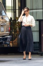 SARAH HYLAND Arrives for Early Dinner Date at LA Peer Hotel in West Hollywood 09/28/2023